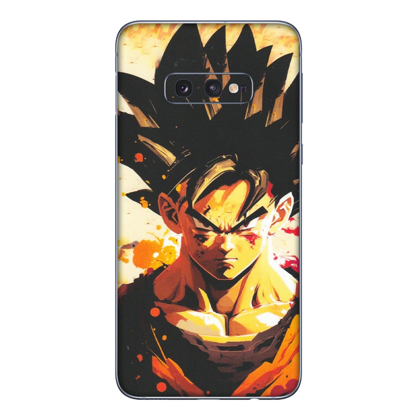 Samsung A/S Series Phone Skins (All Models) - Angry Goku - Matte Finish (M-12) Samsung Galaxy S10E
