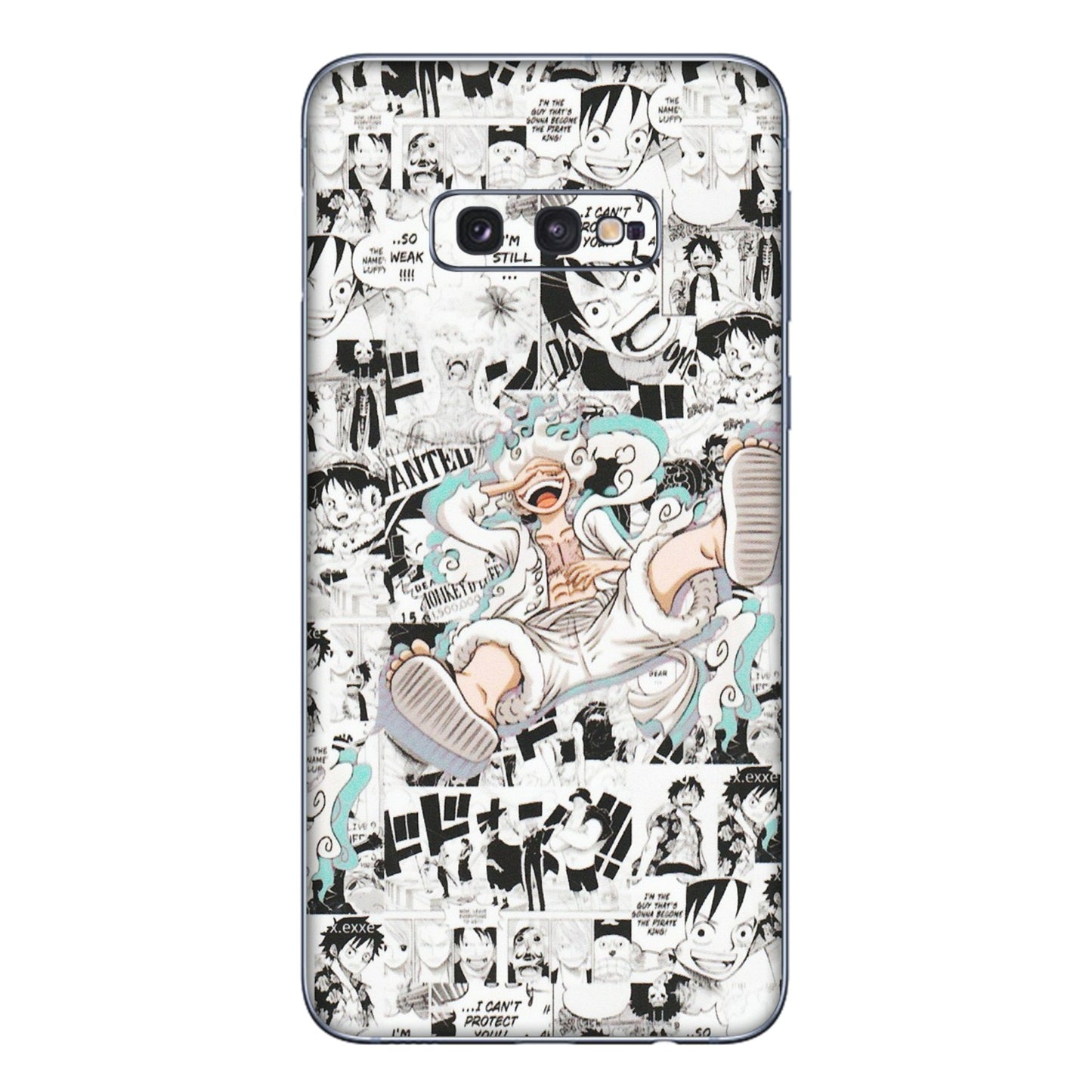 Samsung A/S Series Phone Skins (All Models) - One Piece Comic - Matte Finish (M-168) Samsung Galaxy S10E