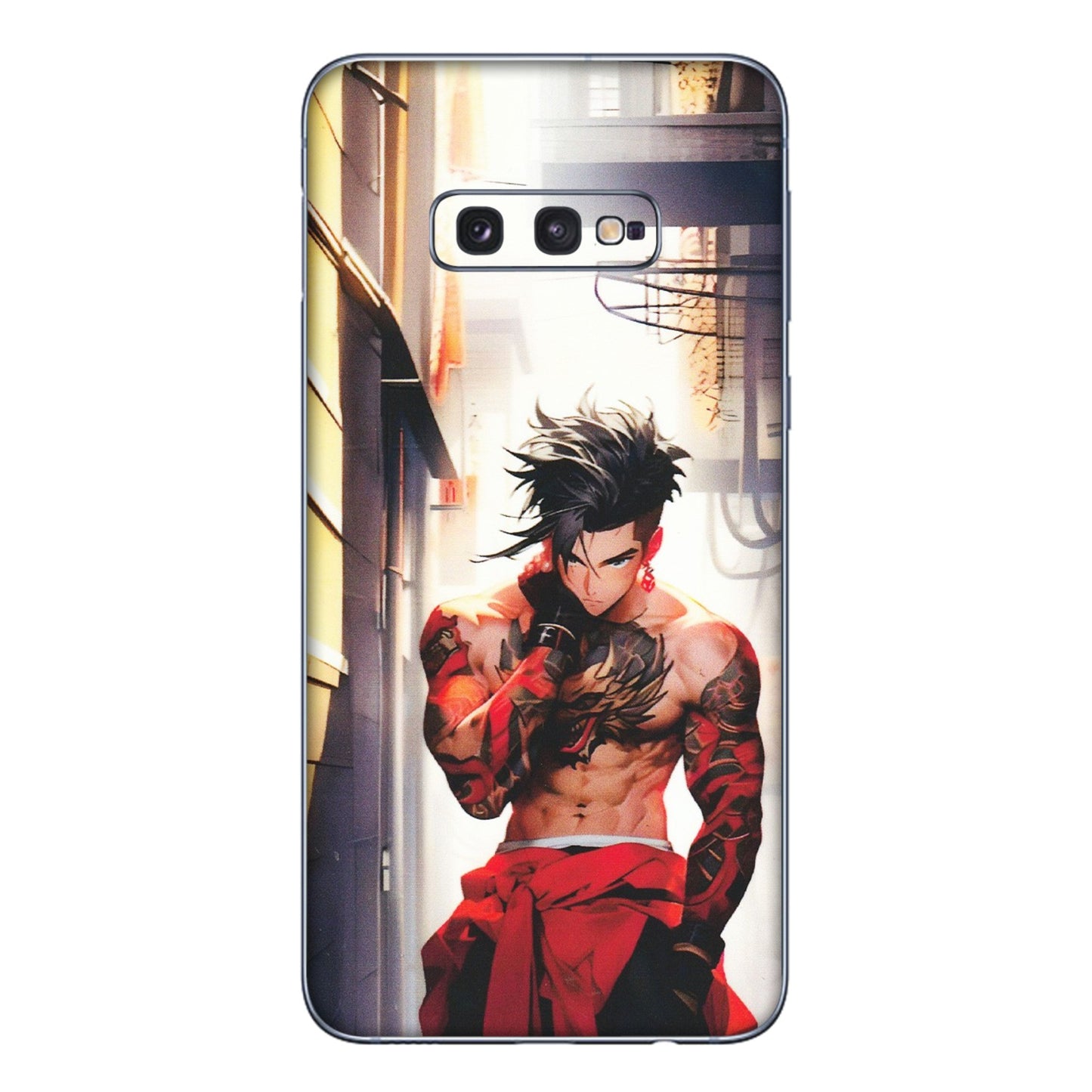 Samsung A/S Series Phone Skins (All Models) - In the streets of Japan - Matte Finish (M-77) Samsung Galaxy S10E
