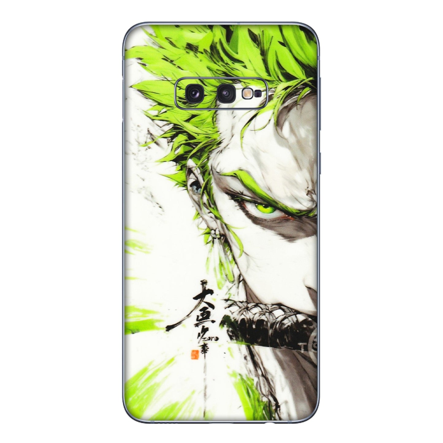 Samsung A/S Series Phone Skins (All Models) - Roro Taku Anime - Transparent Finish (T-18) Samsung Galaxy S10E
