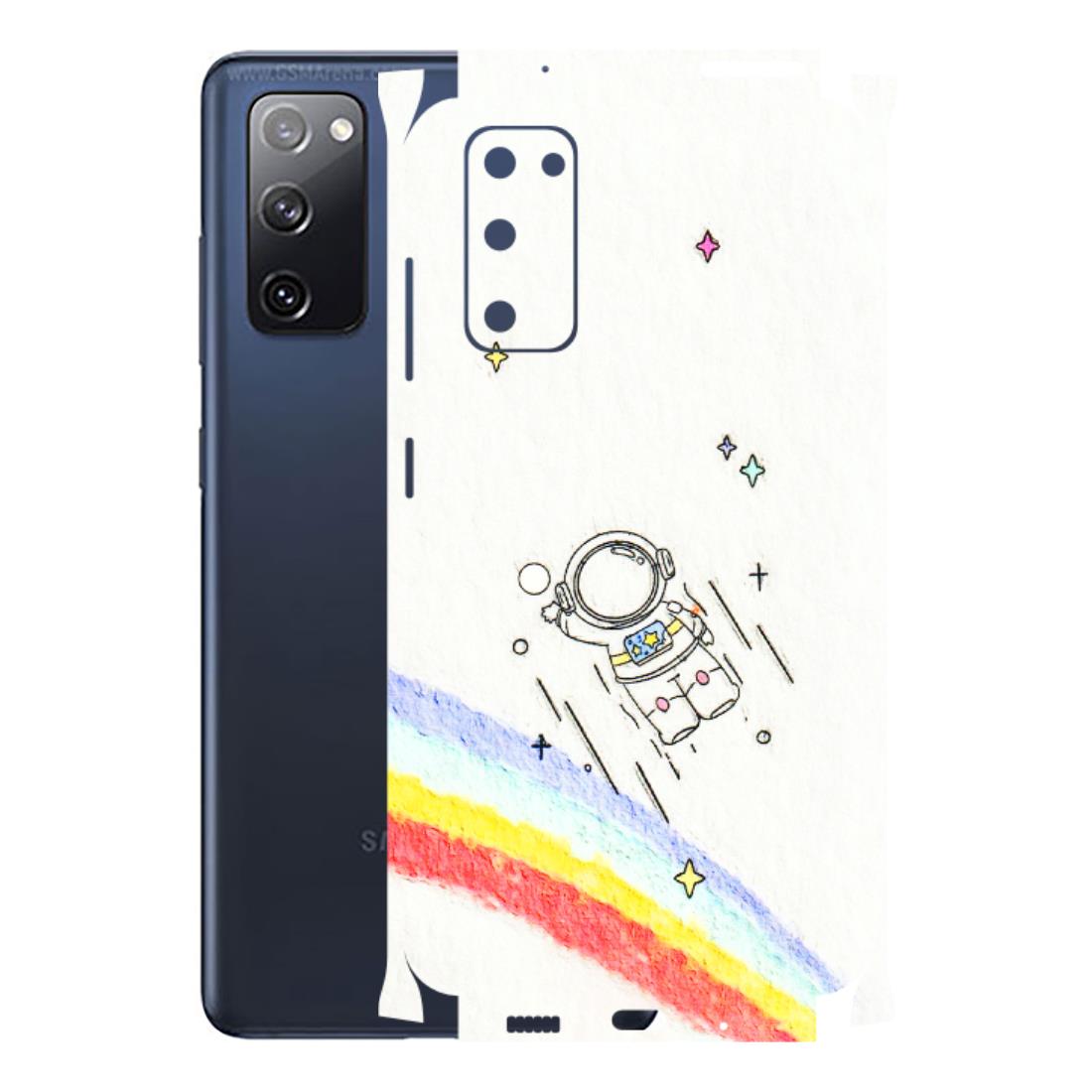 Samsung A/S Series Phone Skins (All Models) - Milkyway Astronaut - 3D Embossed Finish (L-110) Samsung Galaxy S20 FE