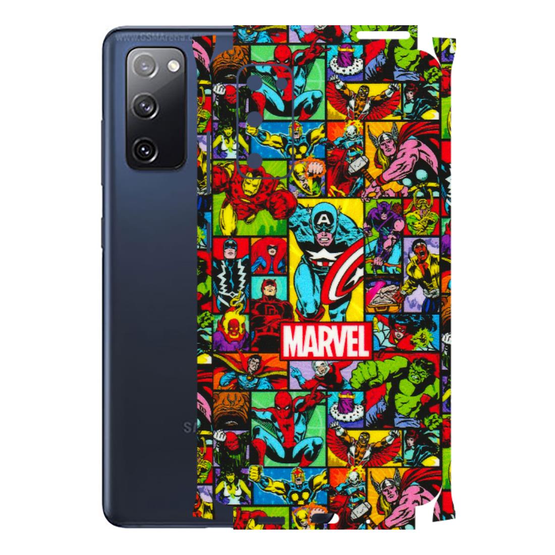 Samsung A/S Series Phone Skins (All Models) - MARVELOUS Comic Characters - 3D Embossed Finish (L-129) Samsung Galaxy S20 FE