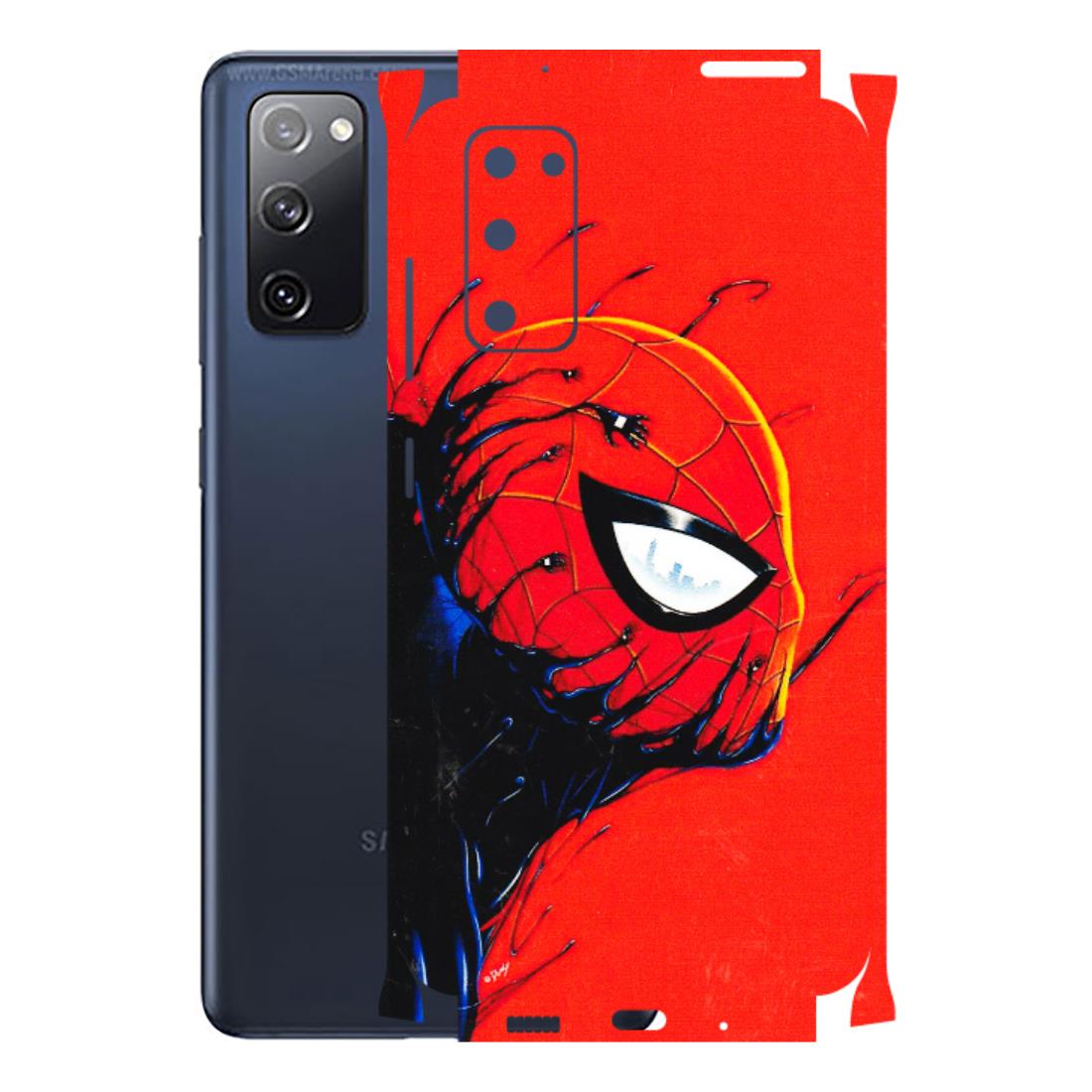 Samsung A/S Series Phone Skins (All Models) - Spiderman Face Venom - 3D Embossed Finish (L-165) Samsung Galaxy S20 FE