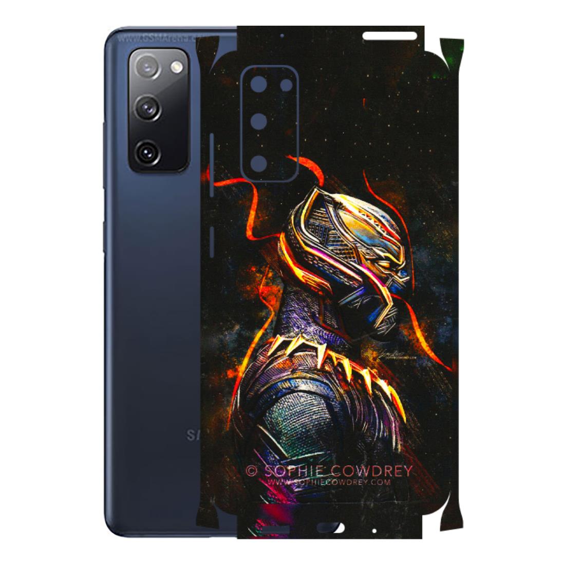 Samsung A/S Series Phone Skins (All Models) - Black Panther - 3D Embossed Finish (L-190) Samsung Galaxy S20 FE