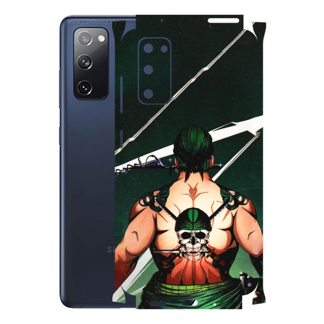 Samsung A/S Series Phone Skins (All Models) - Zoro Anime - 3D Embossed Finish (L-23) Samsung Galaxy S20 FE