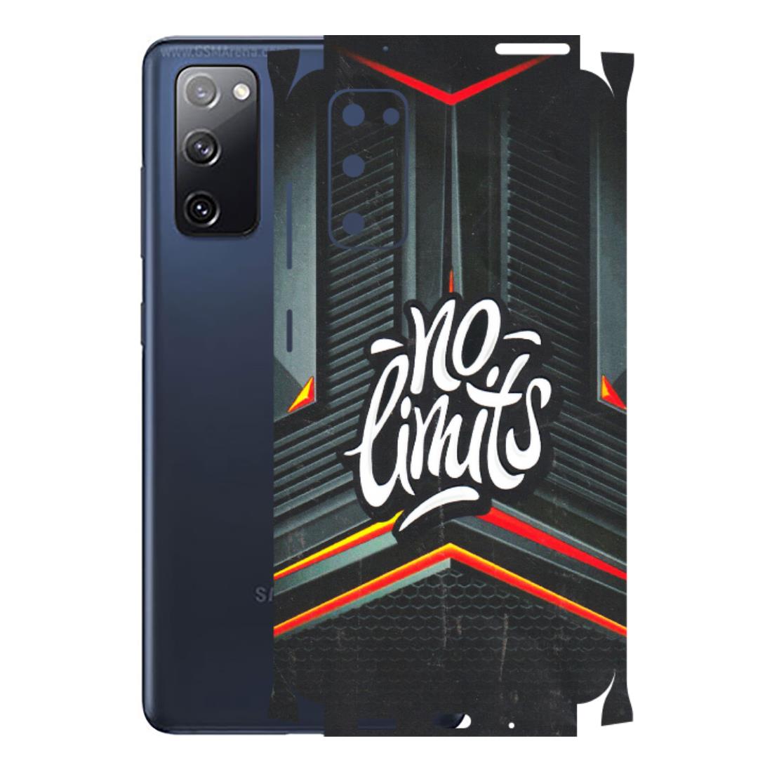 Samsung A/S Series Phone Skins (All Models) - No Limits - 3D Embossed Finish (L-286) Samsung Galaxy S20 FE