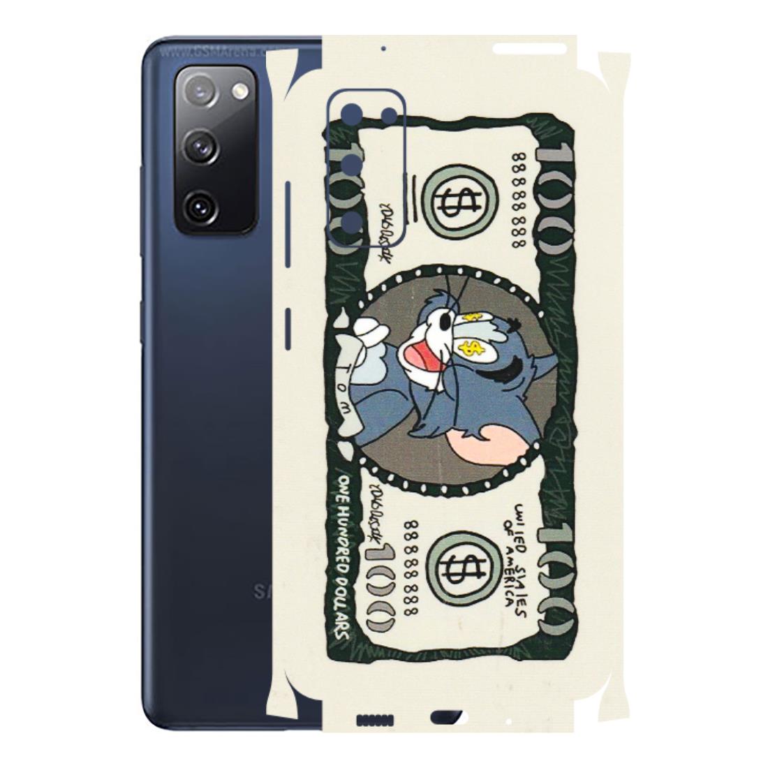 Samsung A/S Series Phone Skins (All Models) - Tom Hundred Dollar - 3D Embossed Finish (L-324) Samsung Galaxy S20 FE
