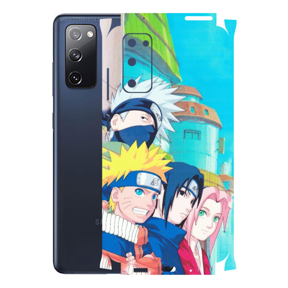 Samsung A/S Series Phone Skins (All Models) - Team Minato And Kakashi - Matte Finish (M-101) Samsung Galaxy S20 FE