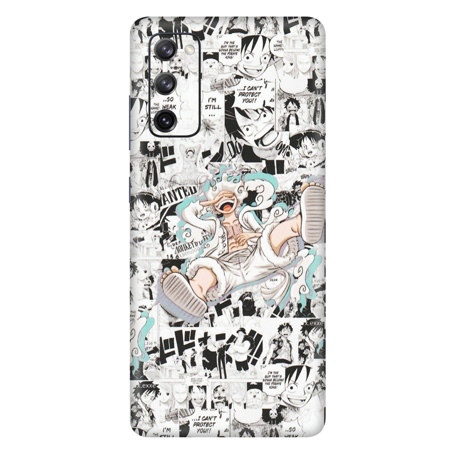 Samsung A/S Series Phone Skins (All Models) - One Piece Comic - Matte Finish (M-168) Samsung Galaxy S20 FE