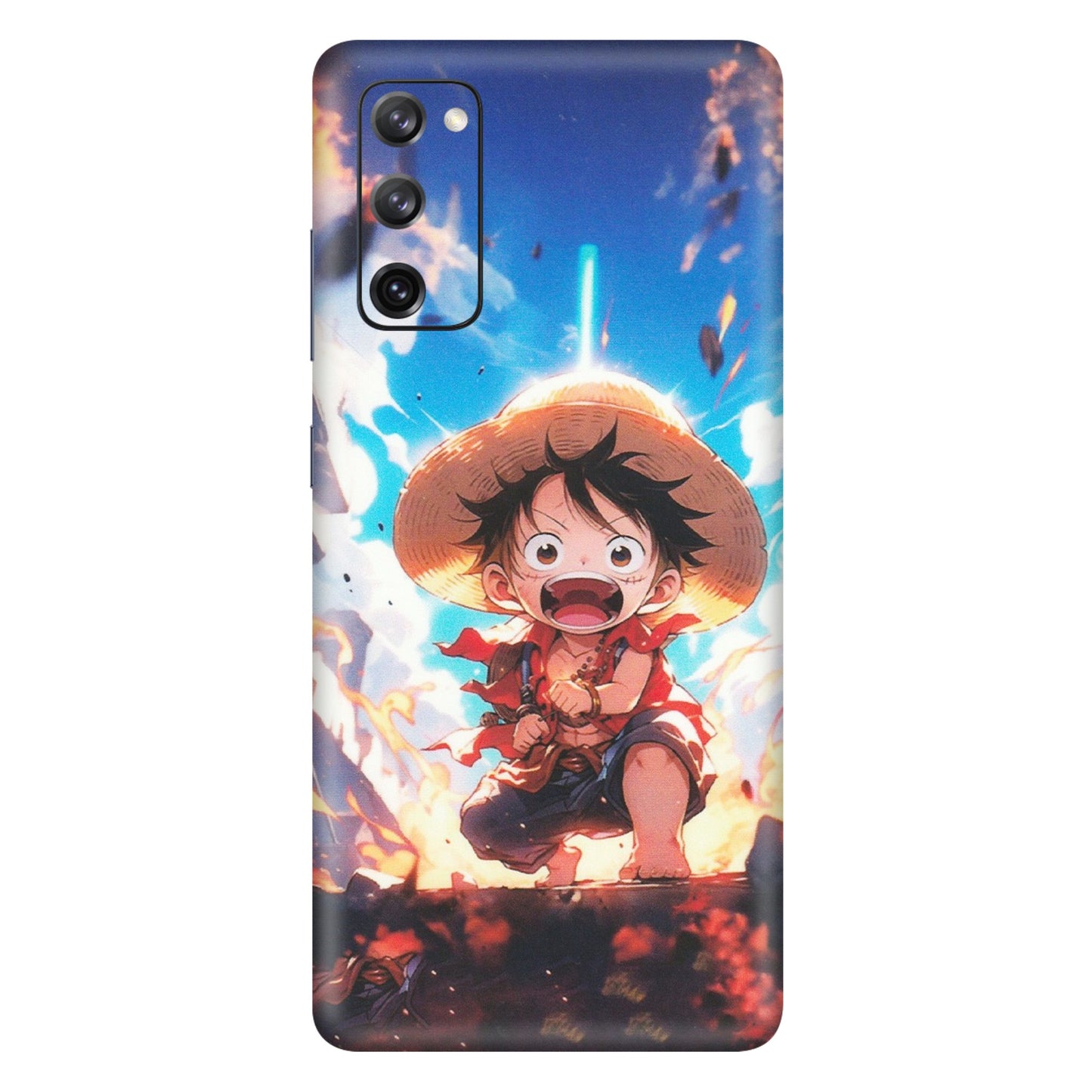 Samsung A/S Series Phone Skins (All Models) - Toon One Piece Cute Character - Matte Finish (M-35) Samsung Galaxy S20 FE