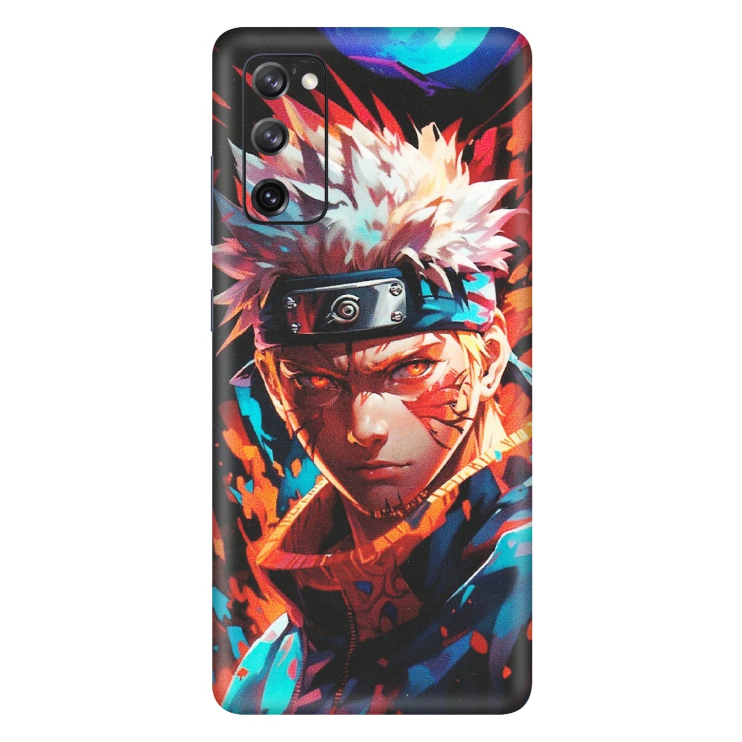 Samsung A/S Series Phone Skins (All Models) - Anime Ferocious Character - Matte Finish (M-44) Samsung Galaxy S20 FE