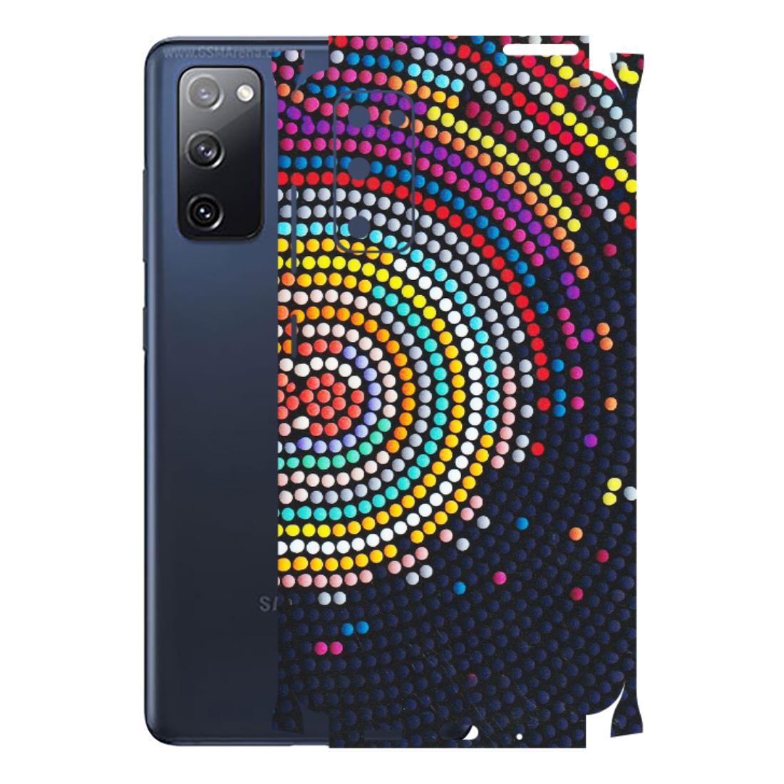 Samsung A/S Series Phone Skins (All Models) - Rainbow Dot Mandala - Matte Finish (M-97) Samsung Galaxy S20 FE