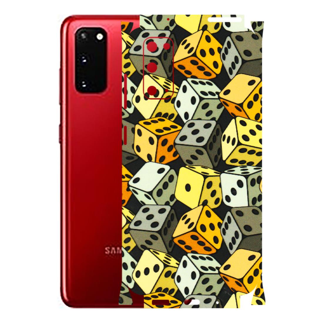 Samsung A/S Series Phone Skins (All Models) - Dices Of Life - 3D Embossed Finish (L-04) Samsung Galaxy S20