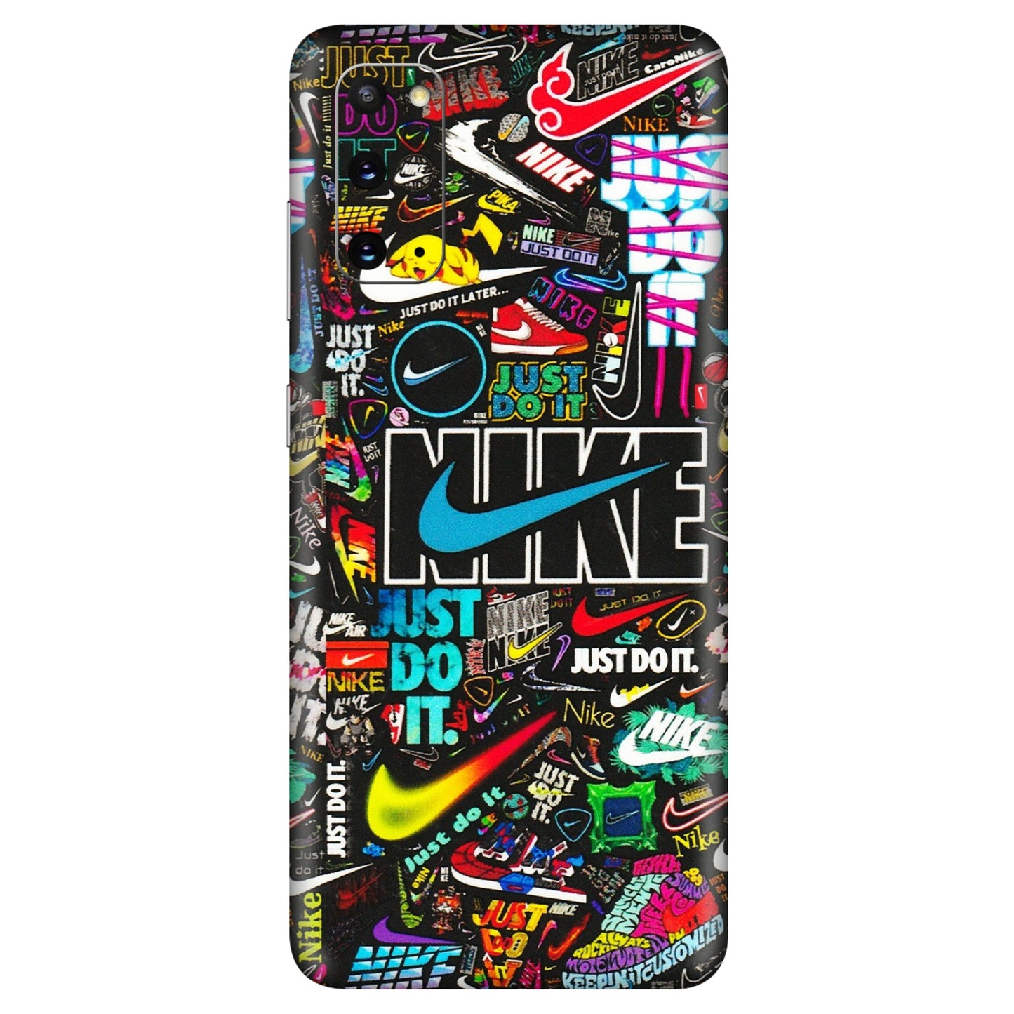 Samsung A/S Series Phone Skins (All Models) - Just Do It Doodles - 3D Embossed Finish (L-166) Samsung Galaxy S20