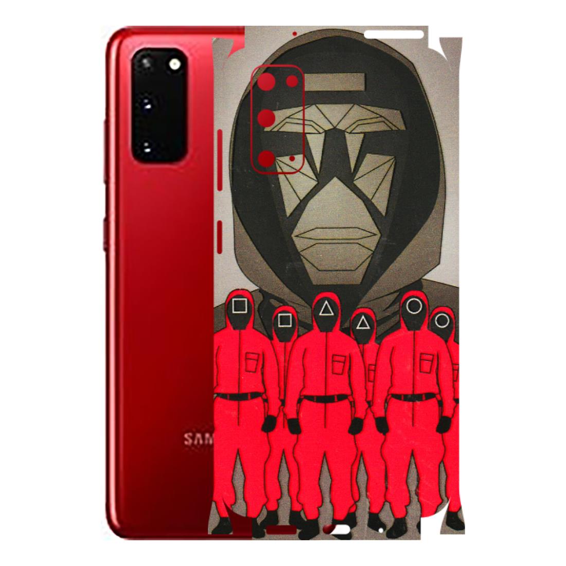 Samsung A/S Series Phone Skins (All Models) - Squid Game Hero - 3D Embossed Finish (L-245) Samsung Galaxy S20