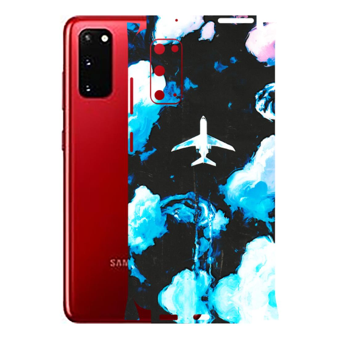 Samsung A/S Series Phone Skins (All Models) - Travel In Airline - 3D Embossed Finish (L-264) Samsung Galaxy S20