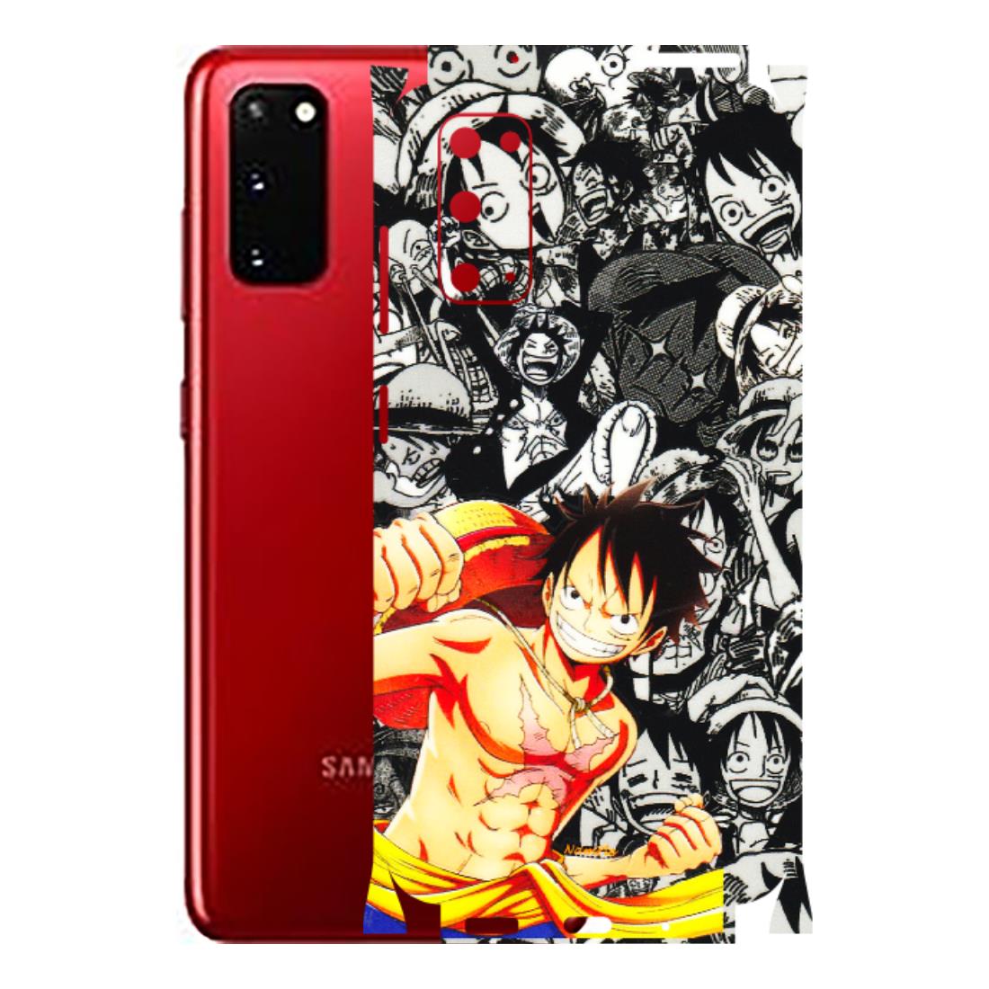 Samsung A/S Series Phone Skins (All Models) - Anime Comics Games Doodles - 3D Embossed Finish (L-27) Samsung Galaxy S20