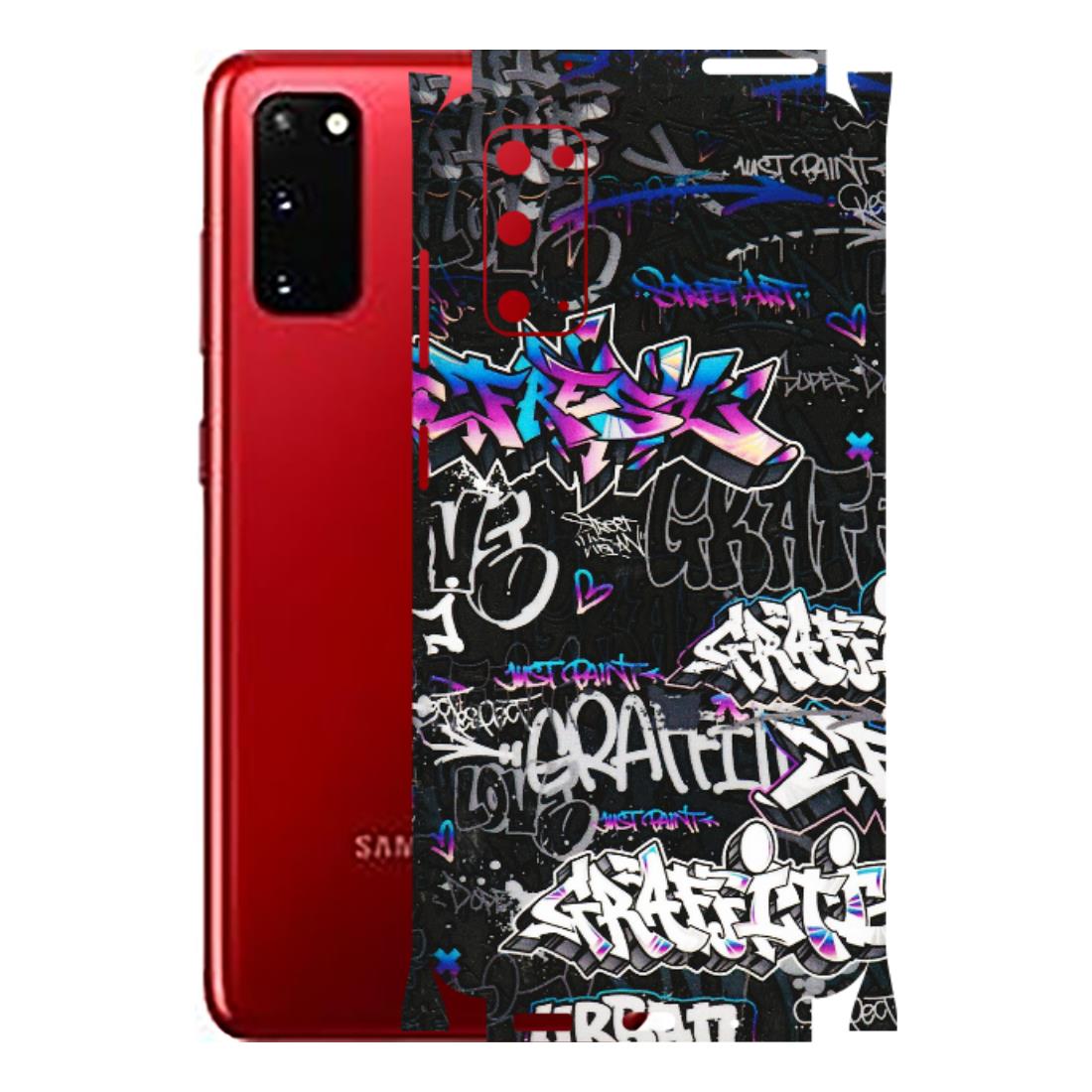 Samsung A/S Series Phone Skins (All Models) - Graffiti Killer - 3D Embossed Finish (L-274) Samsung Galaxy S20