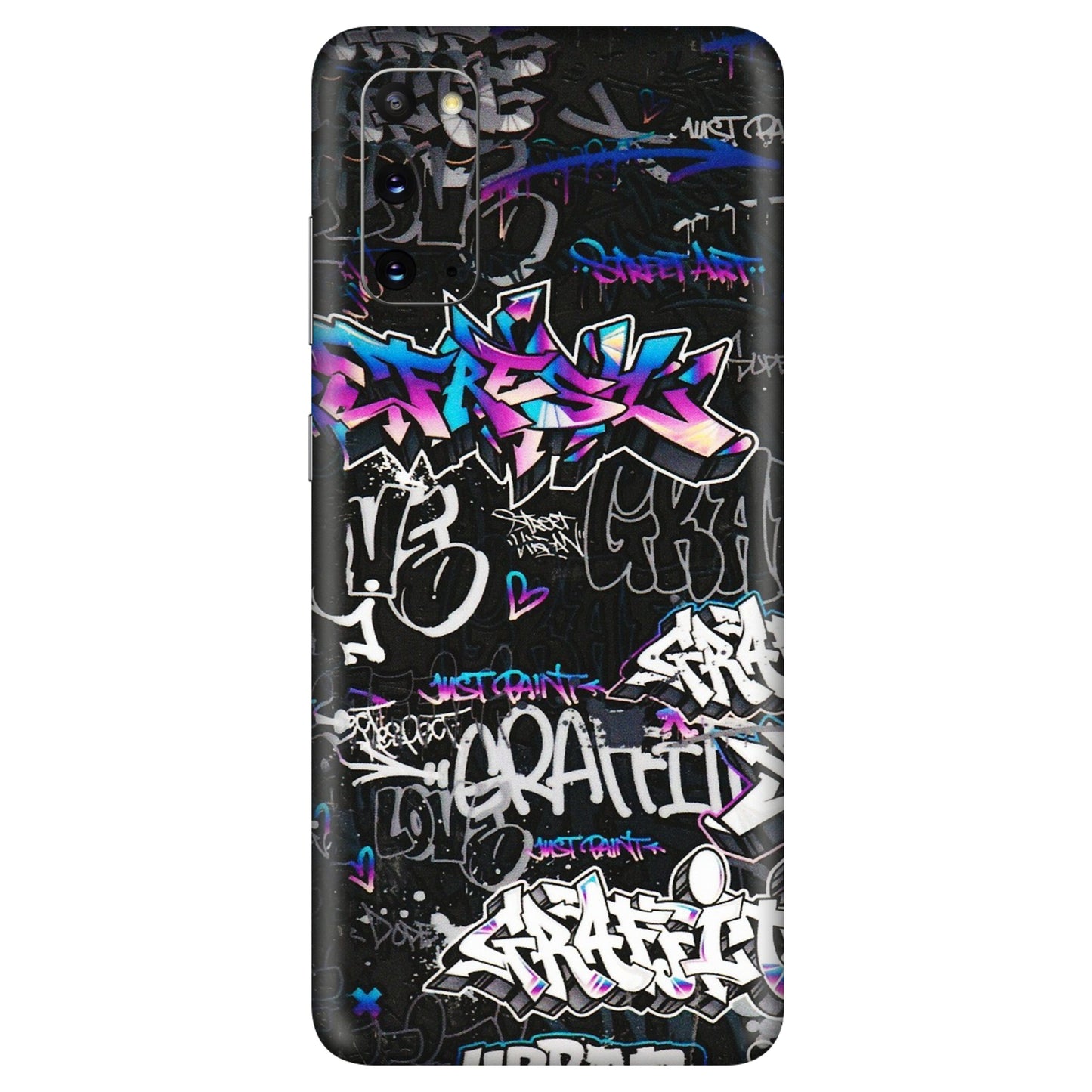 Samsung A/S Series Phone Skins (All Models) - Graffiti Killer - 3D Embossed Finish (L-274) Samsung Galaxy S20