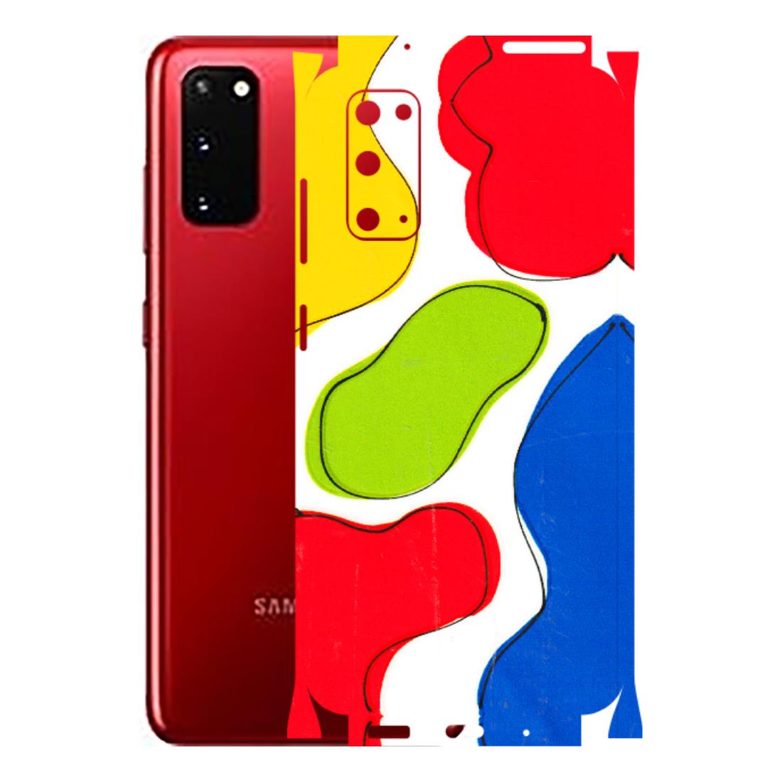 Samsung A/S Series Phone Skins (All Models) - RGB Colour Paint - 3D Embossed Finish (L-284) Samsung Galaxy S20