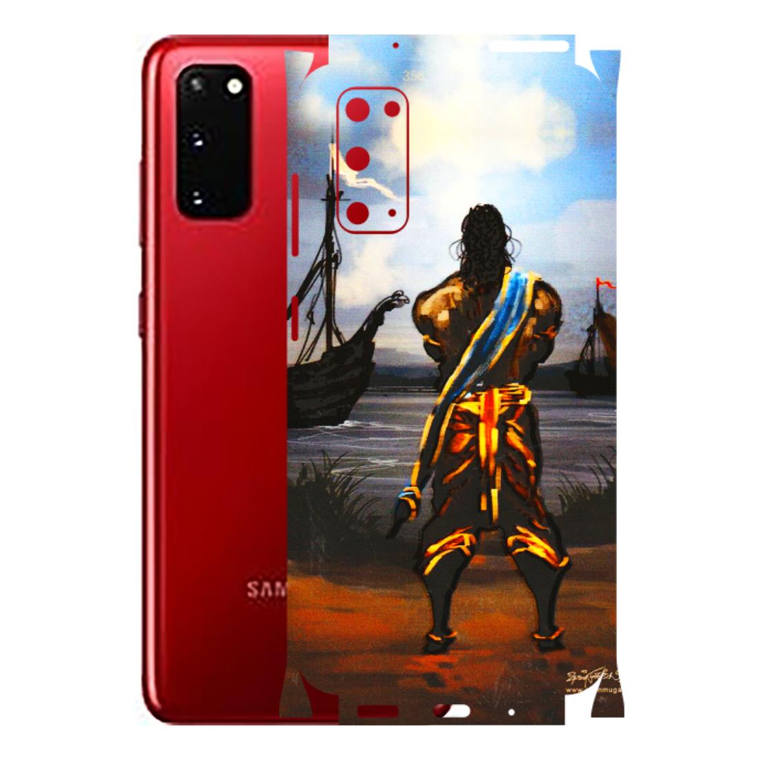 Samsung A/S Series Phone Skins (All Models) - Heavenly God Figure - 3D Embossed Finish (L-34) Samsung Galaxy S20