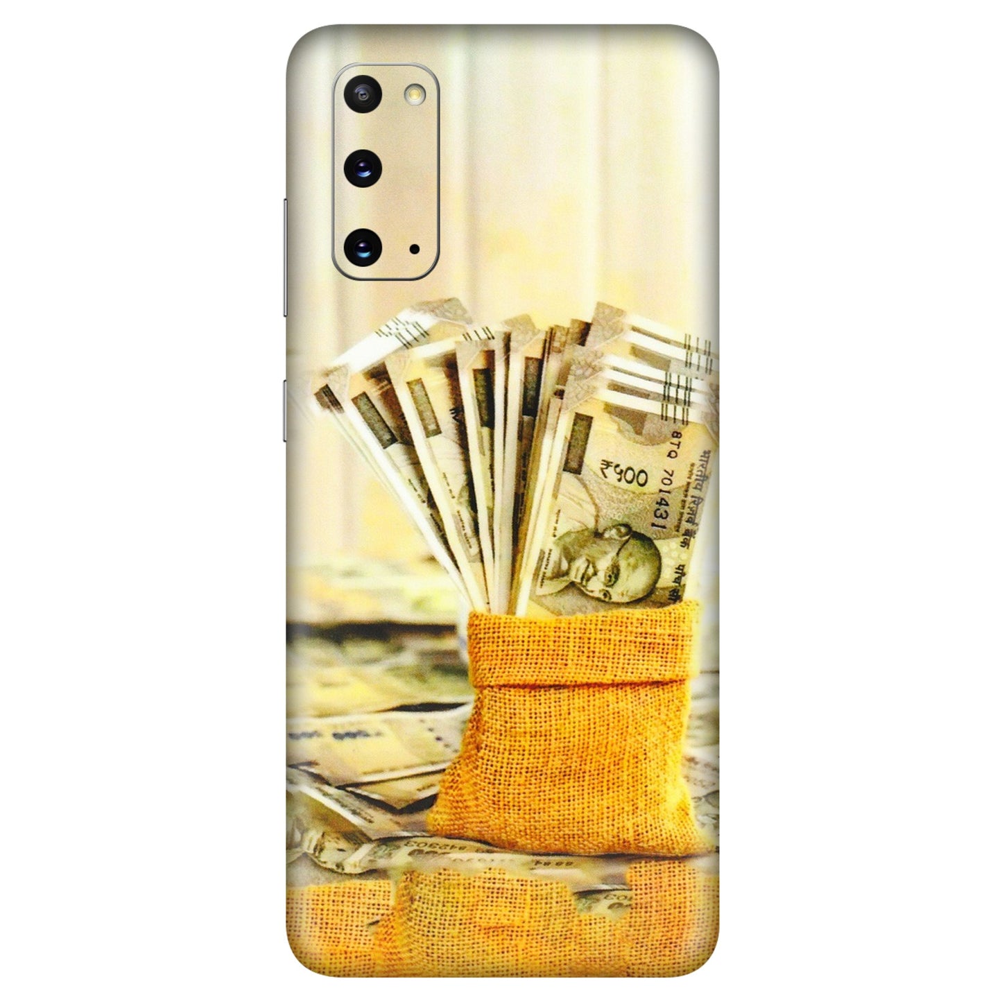 Samsung A/S Series Phone Skins (All Models) - Show Me The Money - 3D Embossed Finish (L-52) Samsung Galaxy S20