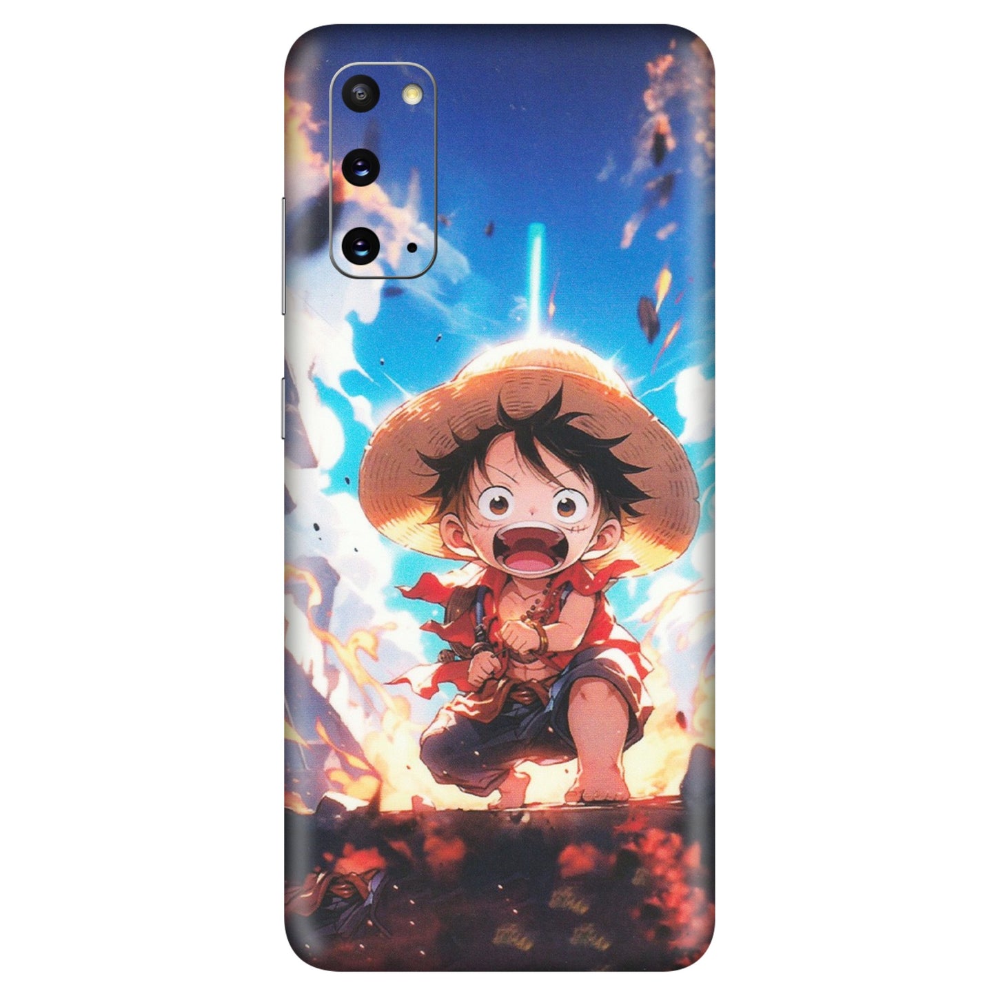 Samsung A/S Series Phone Skins (All Models) - Toon One Piece Cute Character - Matte Finish (M-35) Samsung Galaxy S20