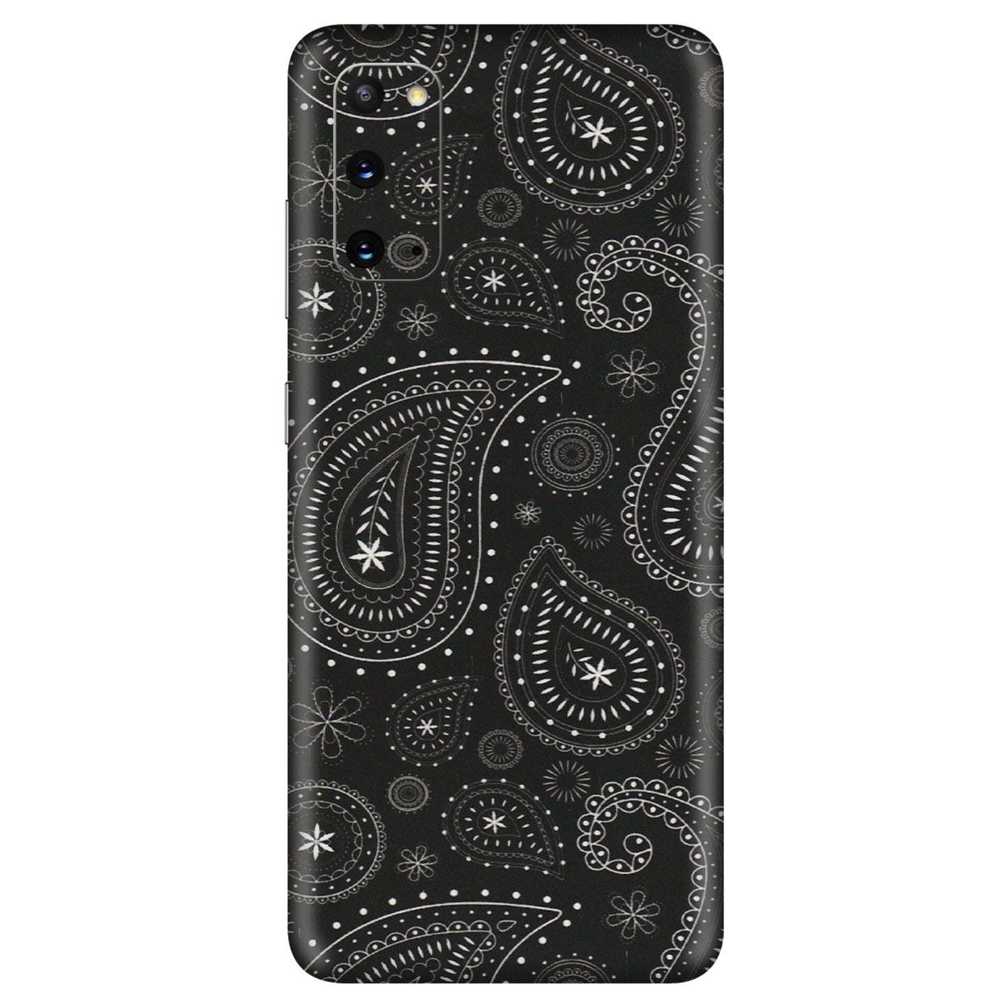 Samsung A/S Series Phone Skins (All Models) - Black Sober Kerry - Matte Finish (M-37) Samsung Galaxy S20