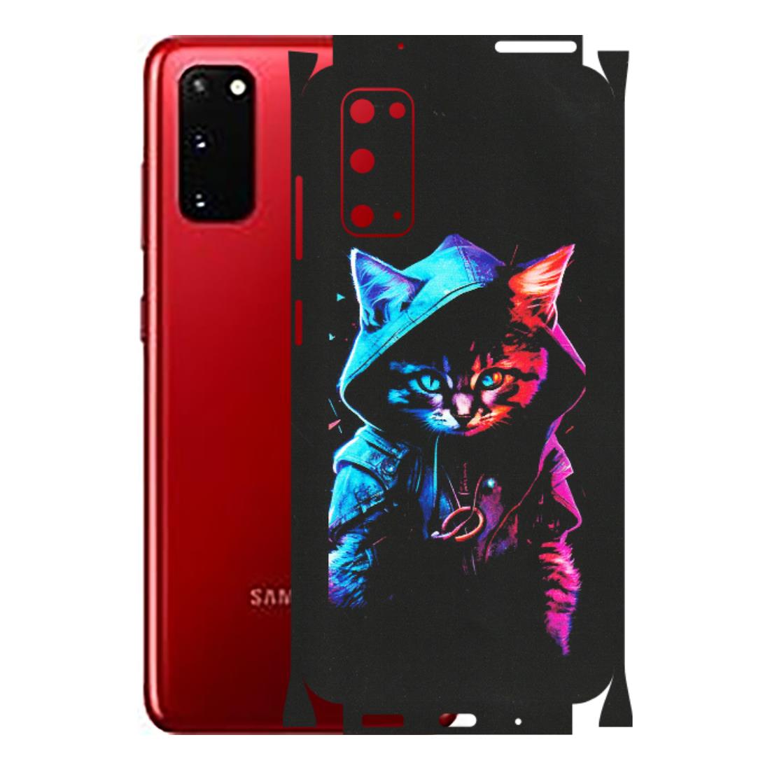 Samsung A/S Series Phone Skins (All Models) - Cyberpunk Cat - Matte Finish (M-45) Samsung Galaxy S20