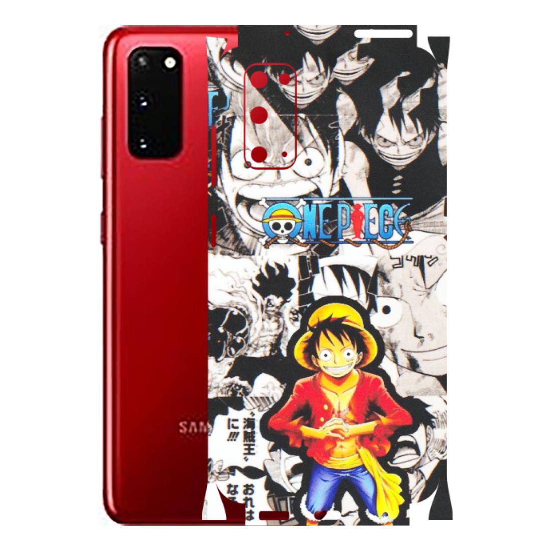 Samsung A/S Series Phone Skins (All Models) - One Piece B&W - Matte Finish (M-63) Samsung Galaxy S20