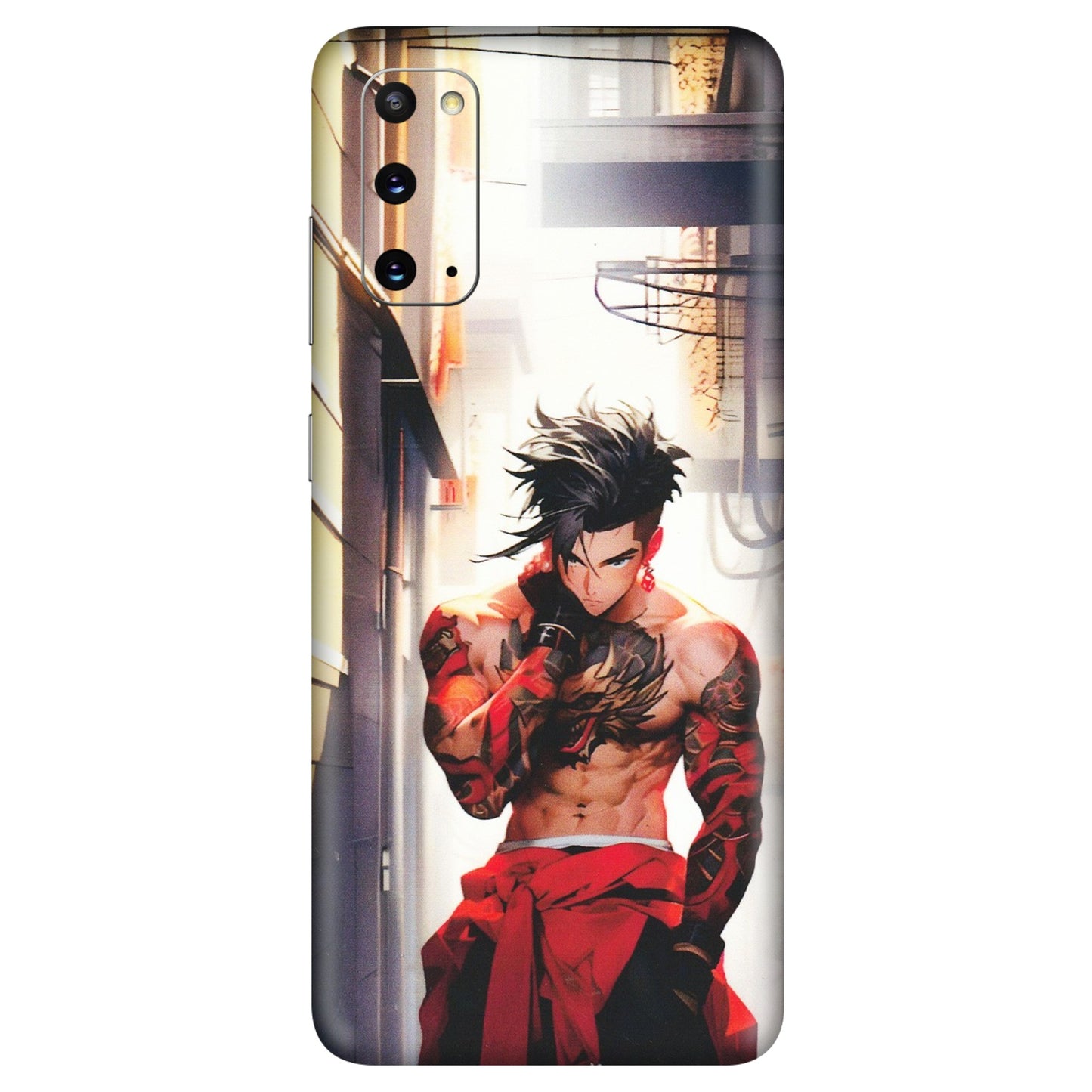 Samsung A/S Series Phone Skins (All Models) - In the streets of Japan - Matte Finish (M-77) Samsung Galaxy S20