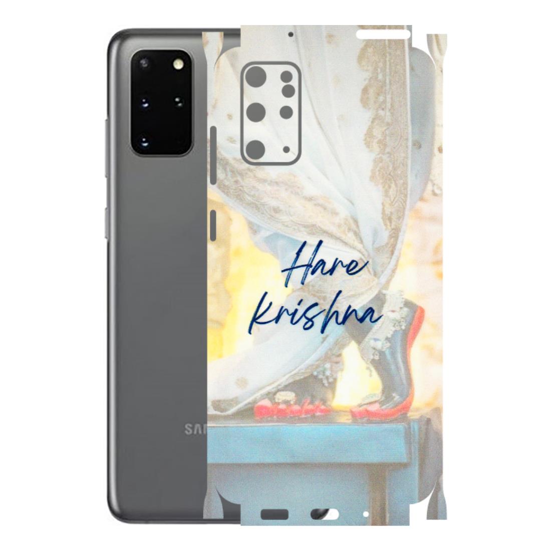 Samsung A/S Series Phone Skins (All Models) - Hare Krishna - 3D Embossed Finish (L-03) Samsung Galaxy S20 Plus