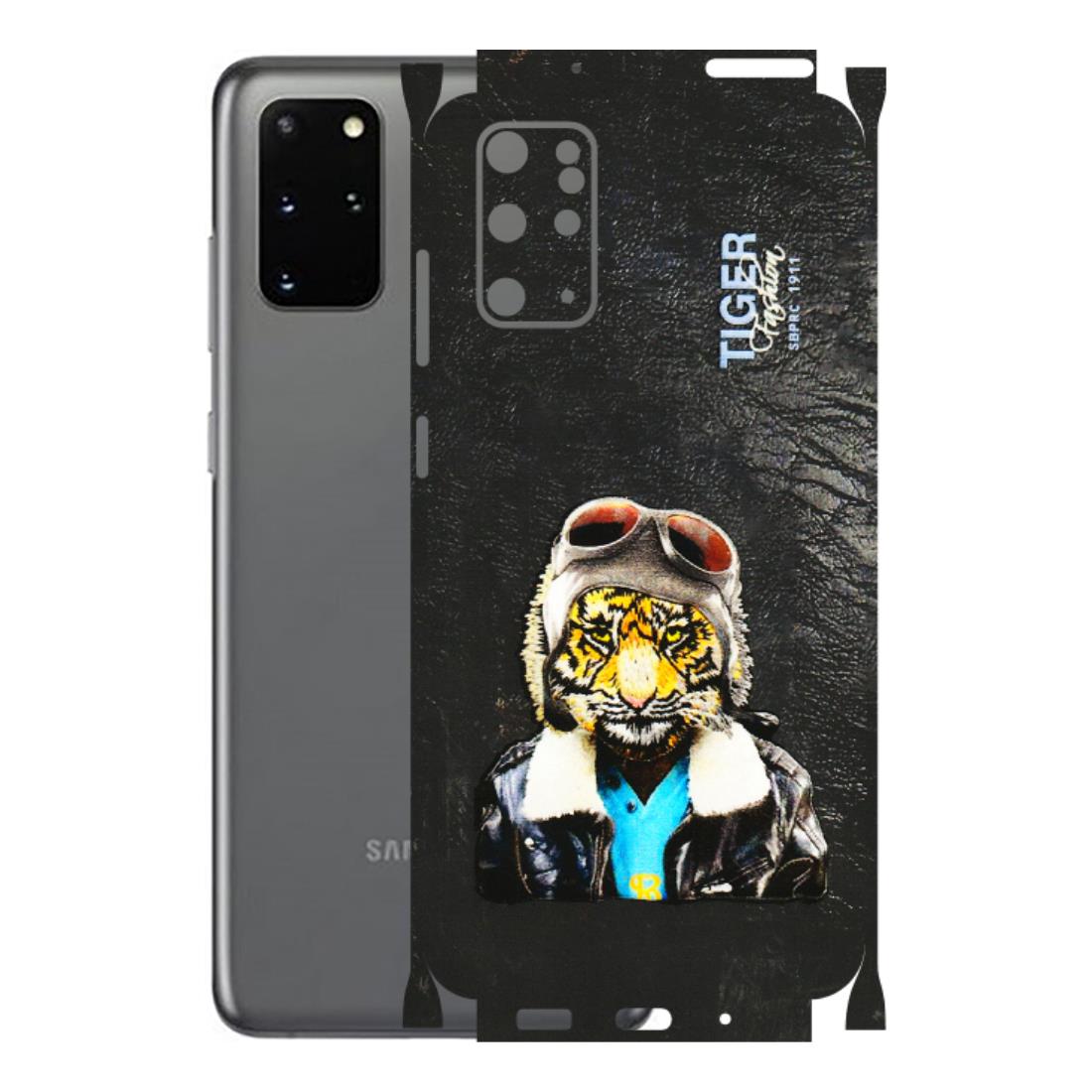 Samsung A/S Series Phone Skins (All Models) - Rider Tiger - 3D Embossed Finish (L-113) Samsung Galaxy S20 Plus