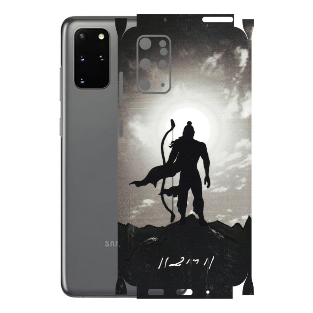 Samsung A/S Series Phone Skins (All Models) - Jai Siya Ram - 3D Embossed Finish (L-200) Samsung Galaxy S20 Plus