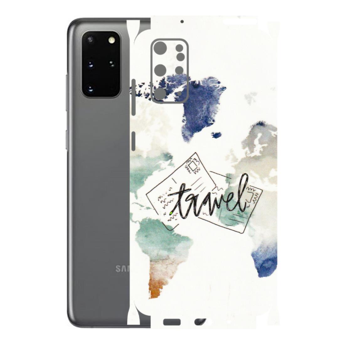 Samsung A/S Series Phone Skins (All Models) - Travel The World - 3D Embossed Finish (L-232) Samsung Galaxy S20 Plus