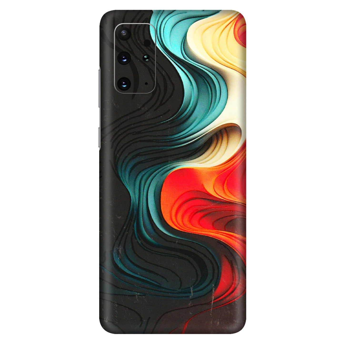 Samsung A/S Series Phone Skins (All Models) - The Silky Swirl - 3D Embossed Finish (L-240) Samsung Galaxy S20 Plus