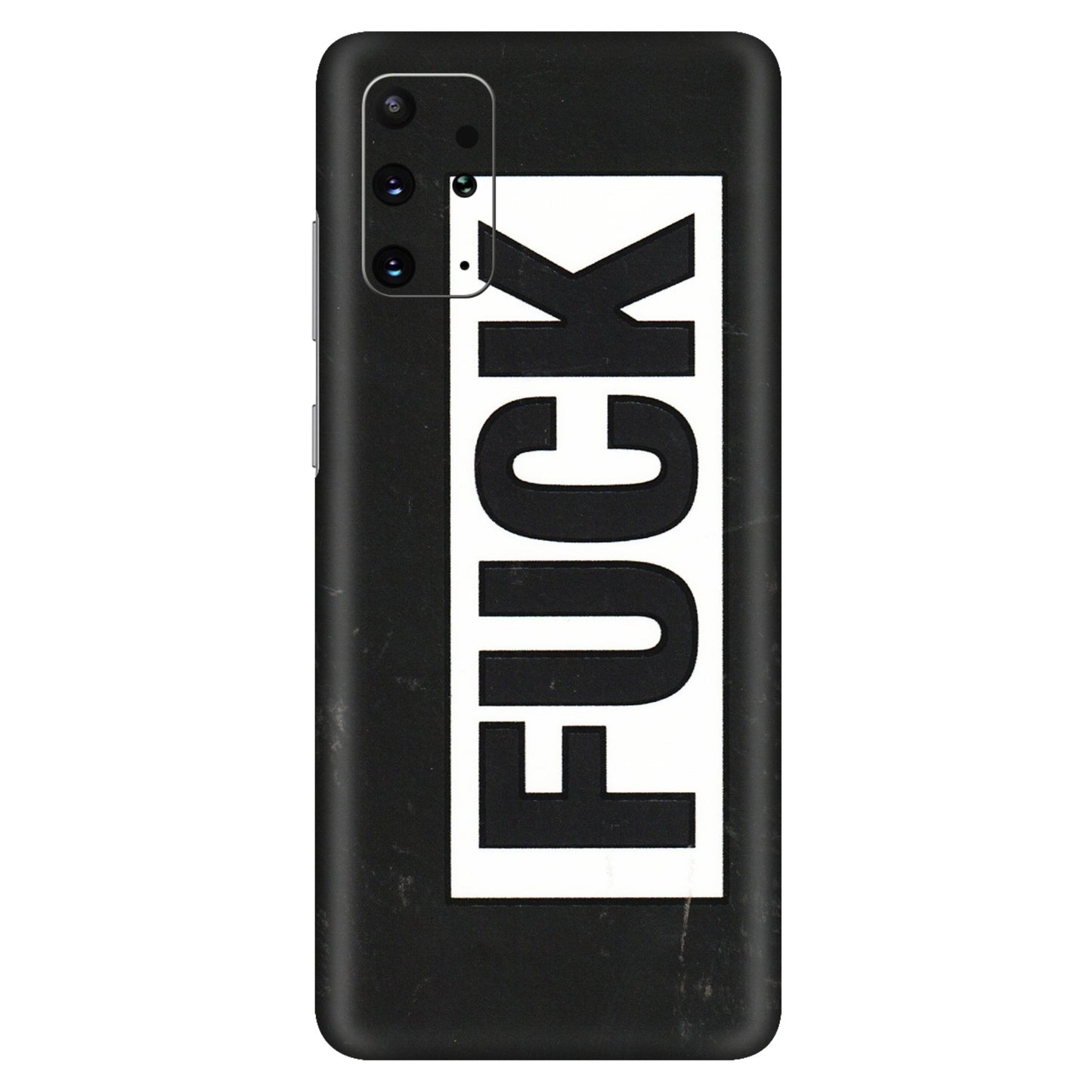 Samsung A/S Series Phone Skins (All Models) - The F Word - 3D Embossed Finish (L-255) Samsung Galaxy S20 Plus