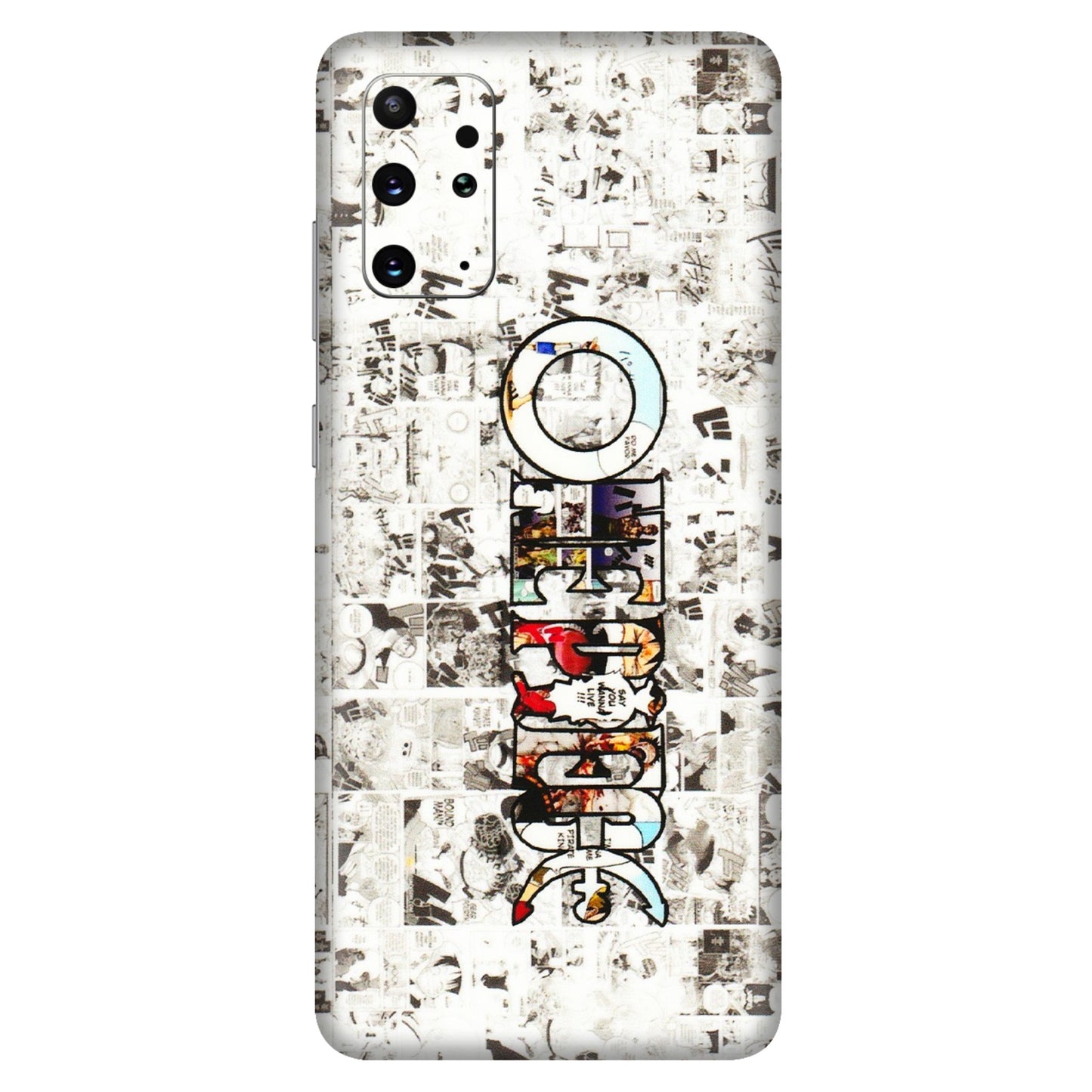 Samsung A/S Series Phone Skins (All Models) - One Piece Manga - 3D Embossed Finish (L-26) Samsung Galaxy S20 Plus