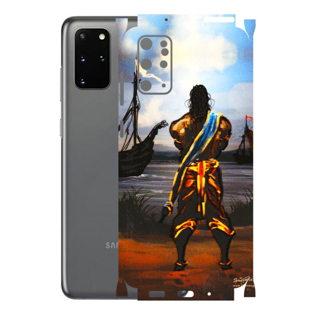 Samsung A/S Series Phone Skins (All Models) - Heavenly God Figure - 3D Embossed Finish (L-34) Samsung Galaxy S20 Plus