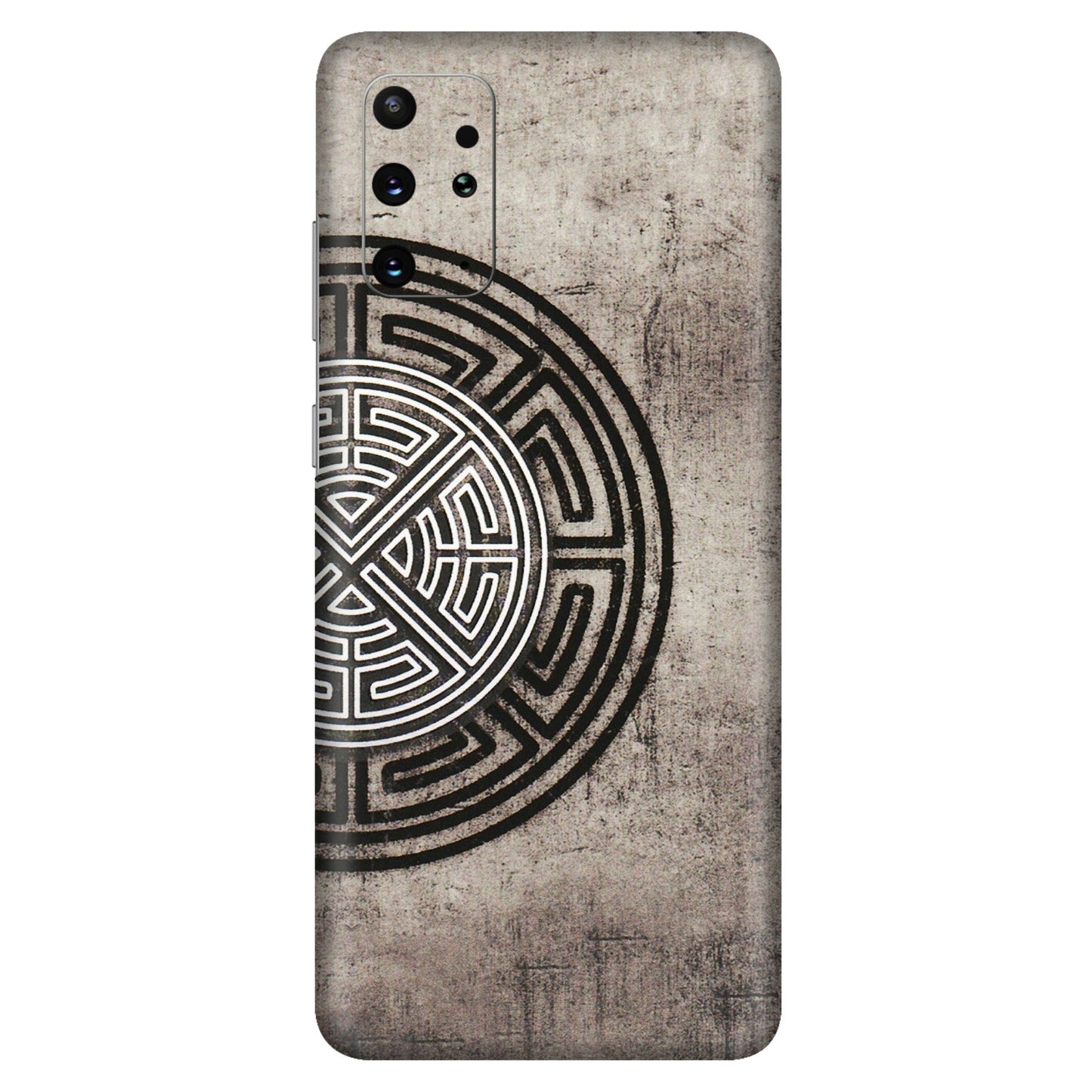 Samsung A/S Series Phone Skins (All Models) - Mysterious Circular Design - 3D Embossed Finish (L-63) Samsung Galaxy S20 Plus