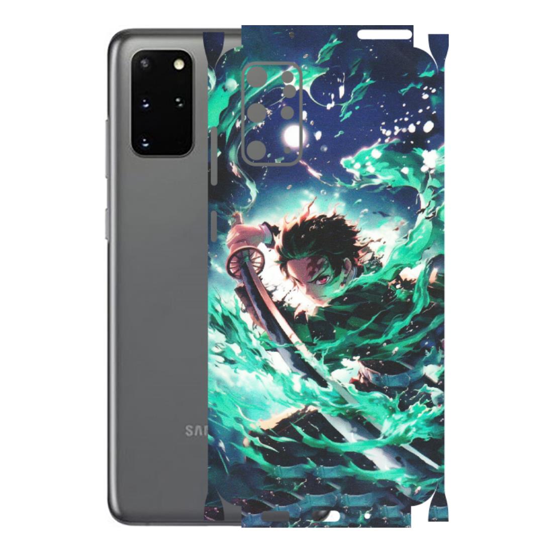 Samsung A/S Series Phone Skins (All Models) - Sword Fighter Anime - Matte Finish (M-29) Samsung Galaxy S20 Plus