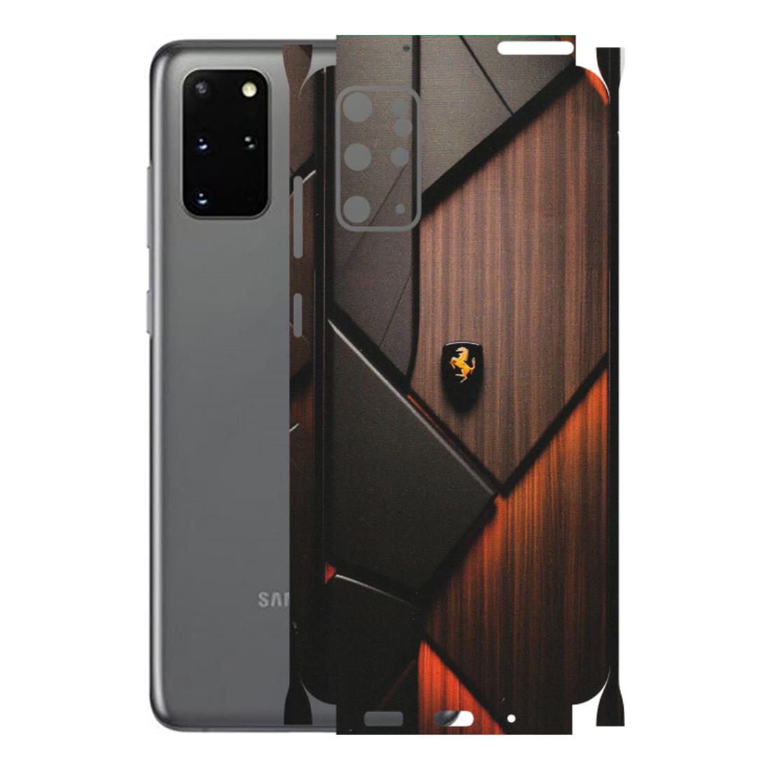 Samsung A/S Series Phone Skins (All Models) - Lambo Beauty Wood Pattern Sober - Matte Finish (M-51) Samsung Galaxy S20 Plus