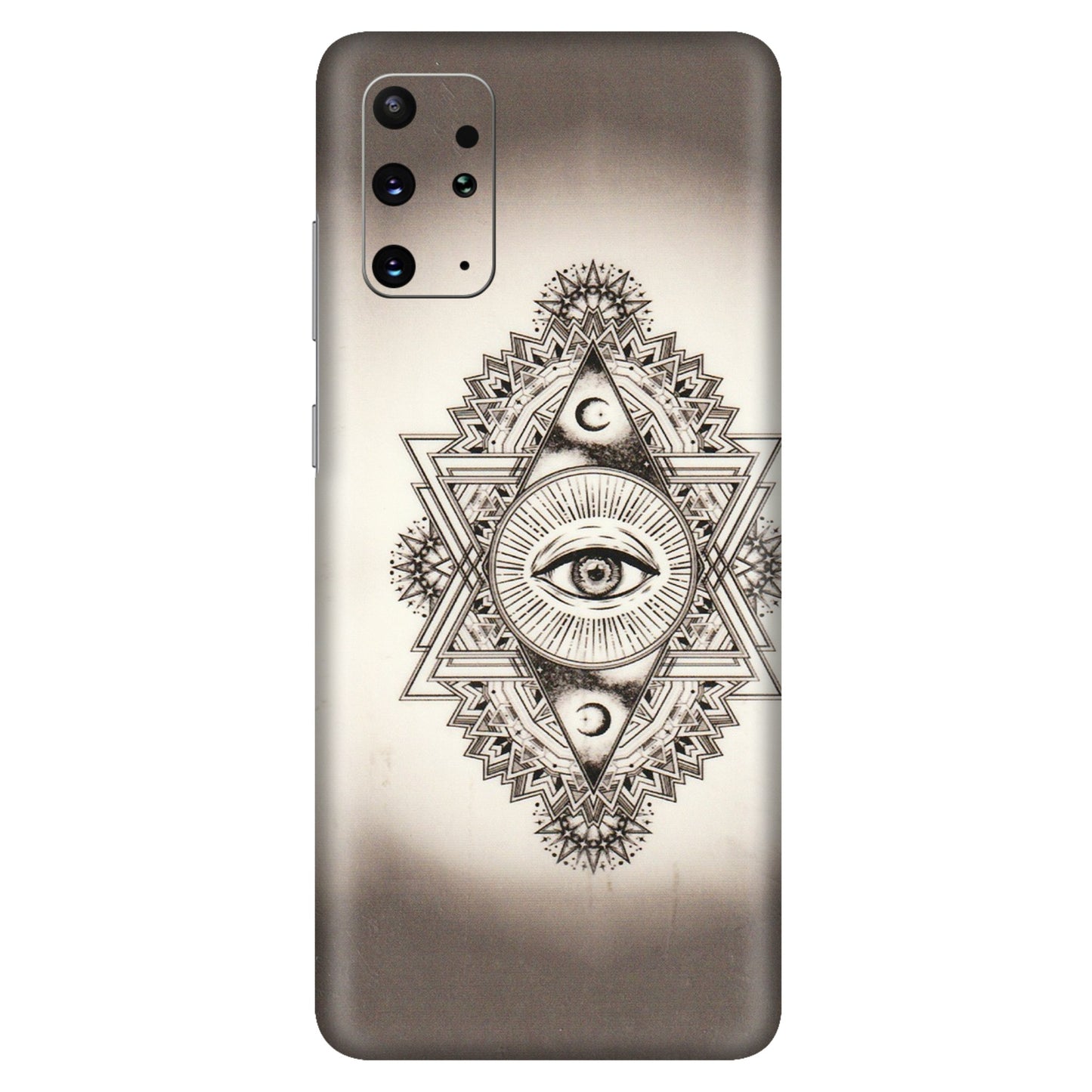 Samsung A/S Series Phone Skins (All Models) - Illuminati Great Eye - Transparent Finish (T-14) Samsung Galaxy S20 Plus