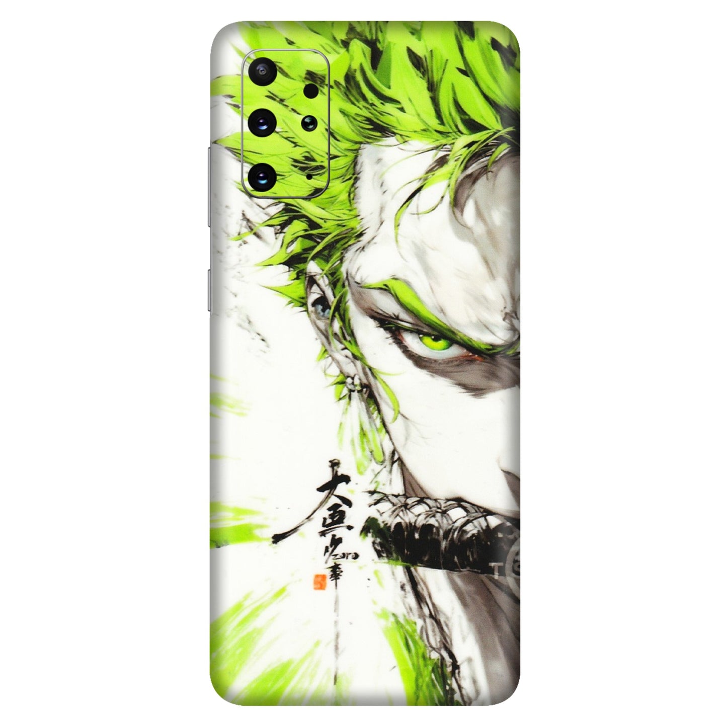 Samsung A/S Series Phone Skins (All Models) - Roro Taku Anime - Transparent Finish (T-18) Samsung Galaxy S20 Plus