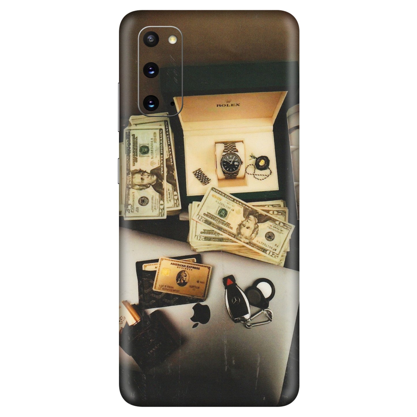 Samsung A/S Series Phone Skins (All Models) - Luxury Lifestyle - Transparent Finish (T-11) Samsung Galaxy S20