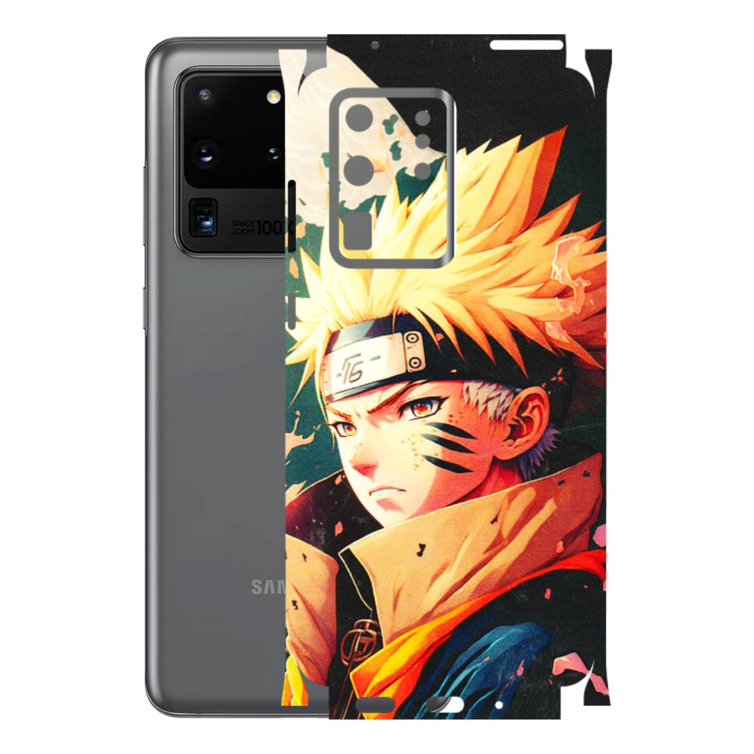 Samsung A/S Series Phone Skins (All Models) - New Naruto - 3D Embossed Finish (L-148) Samsung Galaxy S20 Ultra