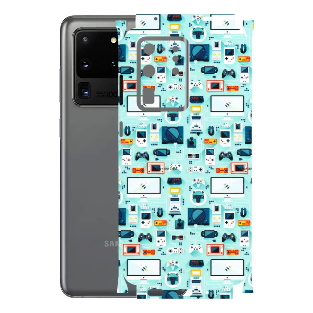 Samsung A/S Series Phone Skins (All Models) - Gadgets Doodle - 3D Embossed Finish (L-184) Samsung Galaxy S20 Ultra