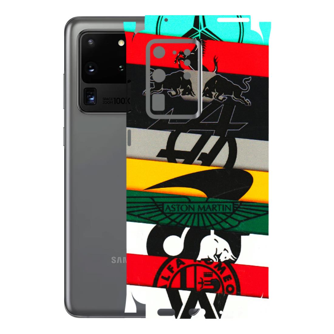 Samsung A/S Series Phone Skins (All Models) - Multi Designer Brands - 3D Embossed Finish (L-187) Samsung Galaxy S20 Ultra