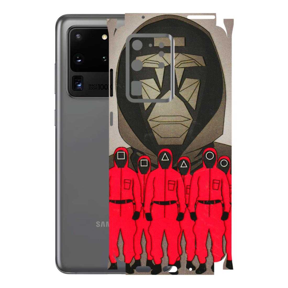 Samsung A/S Series Phone Skins (All Models) - Squid Game Hero - 3D Embossed Finish (L-245) Samsung Galaxy S20 Ultra