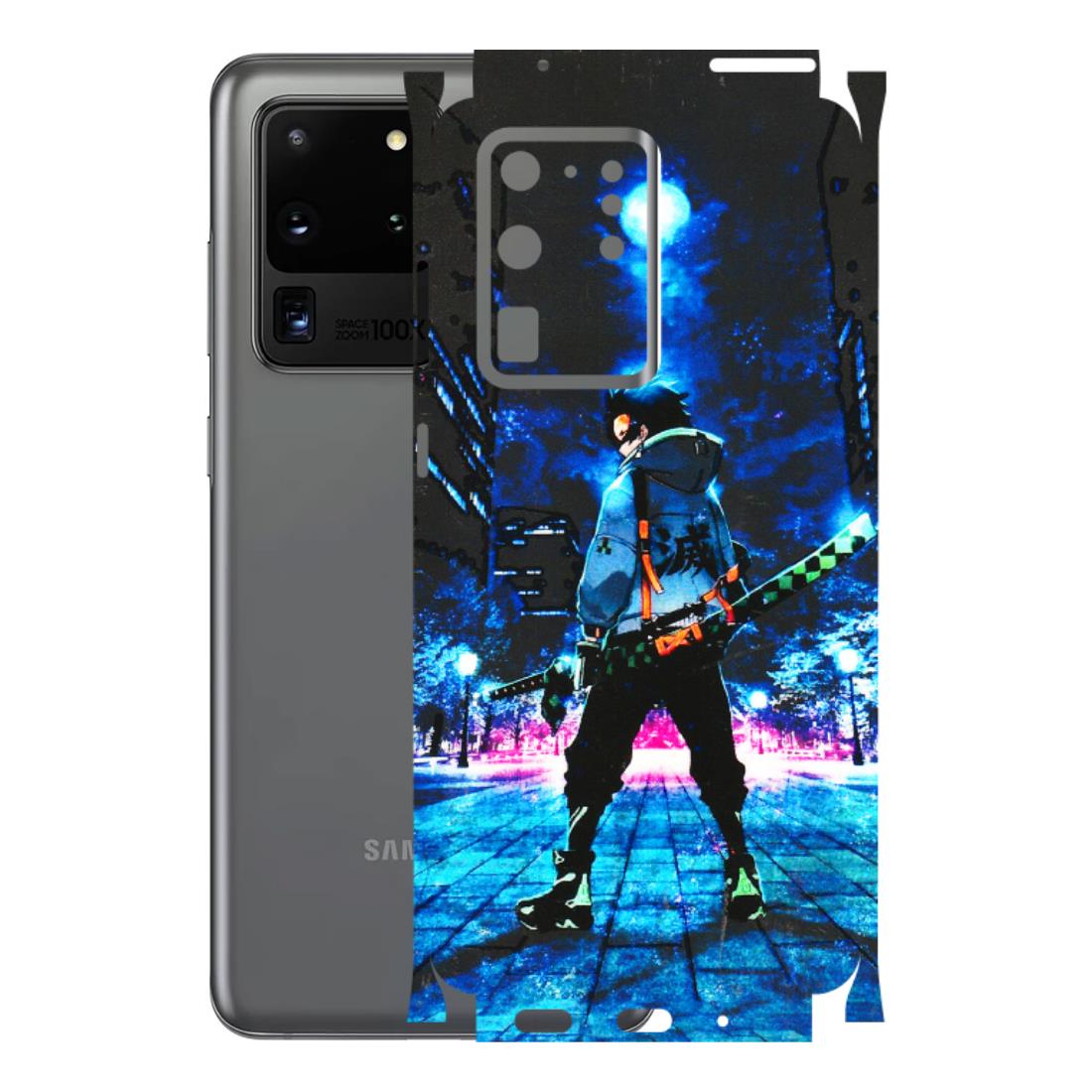 Samsung A/S Series Phone Skins (All Models) - Demon Slayer Sword - 3D Embossed Finish (L-247) Samsung Galaxy S20 Ultra